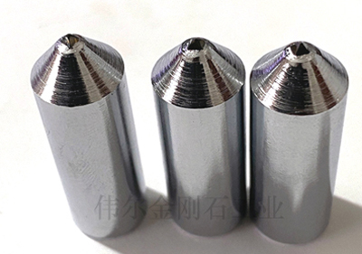 120度0.25克拉天然金刚石砂轮刀,成型金刚石笔22#-长岛精工NP成形